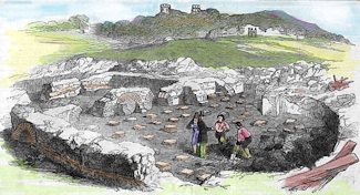 Excavation of Stutfall Castle 